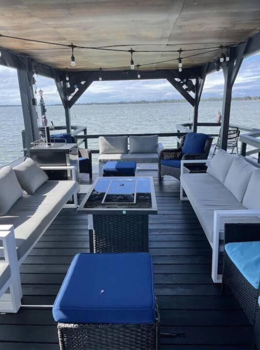 Lakefront Duplex With Pontoon Boat 3 Bed House Mount Dora Dış mekan fotoğraf