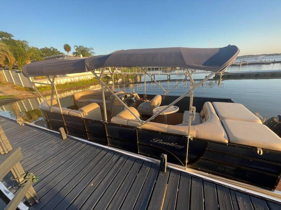Lakefront Duplex With Pontoon Boat 3 Bed House Mount Dora Dış mekan fotoğraf