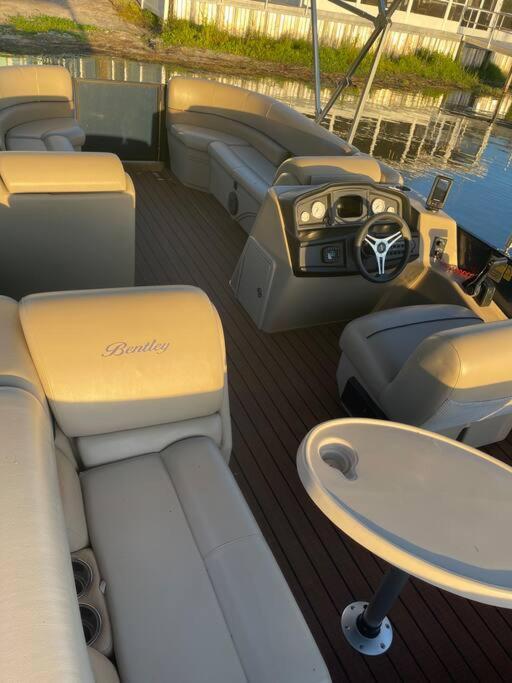 Lakefront Duplex With Pontoon Boat 3 Bed House Mount Dora Dış mekan fotoğraf