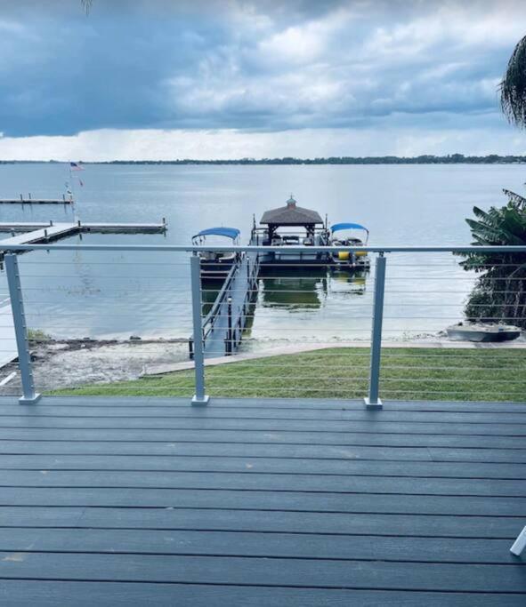 Lakefront Duplex With Pontoon Boat 3 Bed House Mount Dora Dış mekan fotoğraf